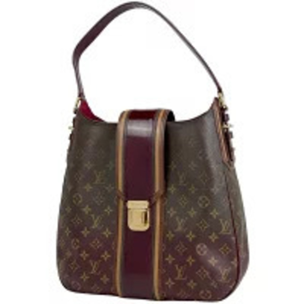 Louis Vuitton Musette Shoulder Bag Monogram Mirage Brown Bordeaux Purple
